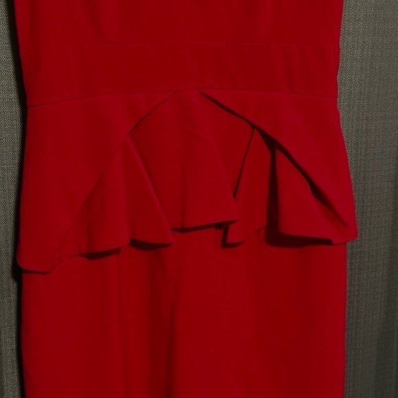 Forever 21 Peplum Red Dress - Picture 3 of 5